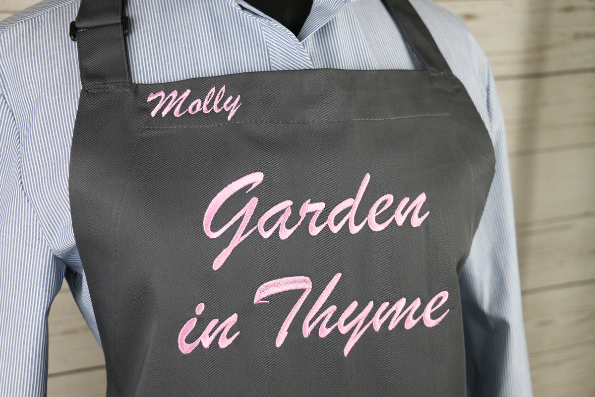 Personalized Apron Embroidered Number 1 Mom Design Add a Name – The  ApronPlace - Abbie Road Imprinting, LLC