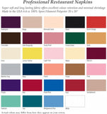 Set of 25 Napkins / Font 10