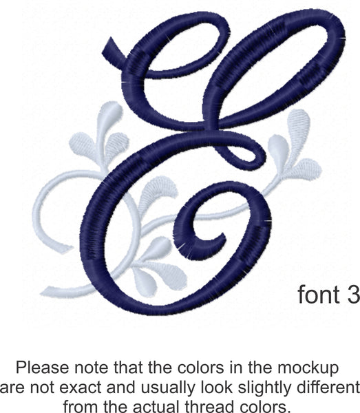 Custom order 35 Napkins letter E