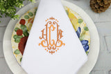 Set of 25 Napkins / 3 Letters