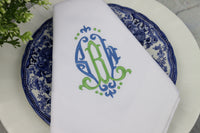 Set of 25 Napkins / 3 Letters