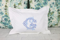 Boudoir Pillow Sham / Baby Pillow / Personalized Pillow