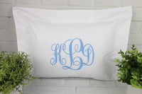 Boudoir Pillow Sham / Baby Pillow / Personalized Pillow