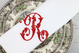 Set of 25 Napkins / Font 10